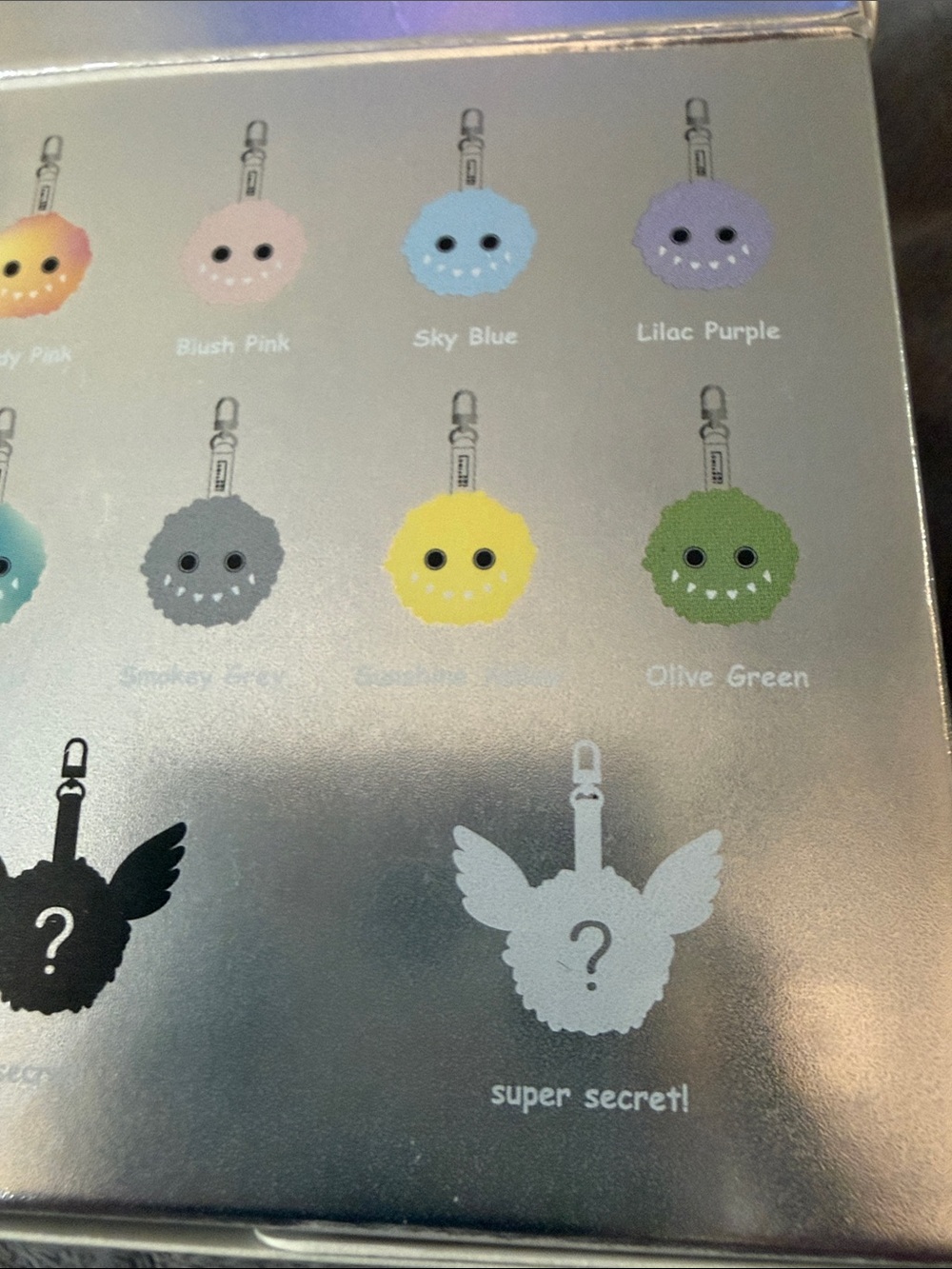 SUPER SECRET!!! MonstercFluffy “ Light Angel” Keychain Charm. Instinctoy - Picture 3 of 6